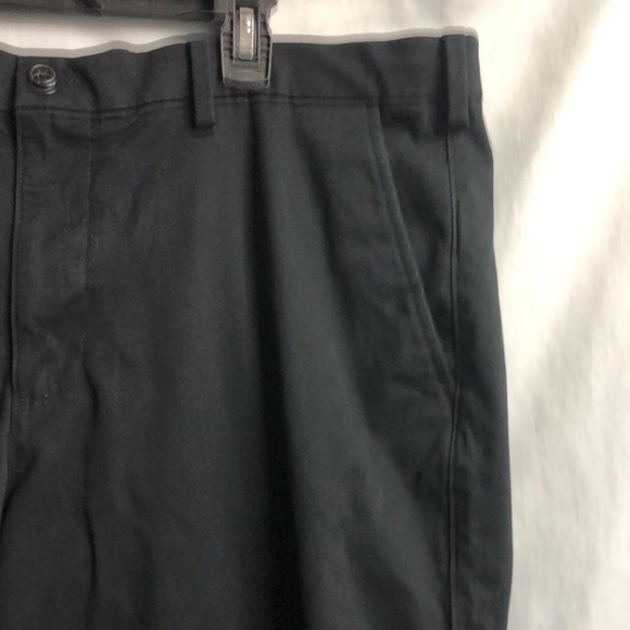 Gap for good gap black dress pants 40x32 essential khaki straight like new - Picture 3 of 11